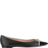 Valentino Garavani Black VLogo Ballet Flats
