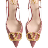 Valentino Garavani 80mm VLogo Signature embellished pumps