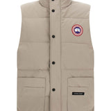 Canada Goose Light Grey Weatherproofed Quilted Vest