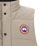 Canada Goose Light Grey Weatherproofed Quilted Vest
