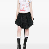 Dsquared2 Black Gathered Waist Tutu Skirt