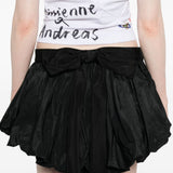 Dsquared2 Black Gathered Waist Tutu Skirt