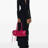 Balenciaga Black East West Premium Leather Satchel