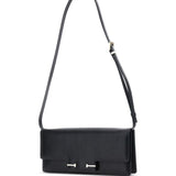 Tom Ford Black Elongated Shoulder Bag