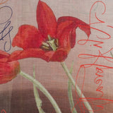 Faliero Sarti Multicolor Tulip Print Scarf
