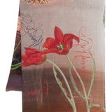 Faliero Sarti Multicolor Tulip Print Scarf