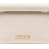 JACQUEMUS Rond Carré canvas clutch
