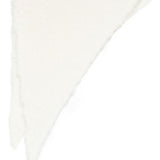 Faliero Sarti Silk Scarves White Handcrafted Edges