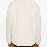 Jacquemus Beige Embroidered Logo Button Shirt