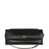 Courreges Midnight Navy Extravagant Leather Clutch