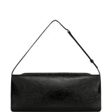 Courreges Midnight Navy Extravagant Leather Clutch