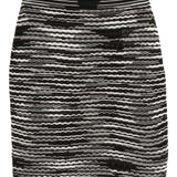 Missoni Brown Ribbed Stripe Skirt