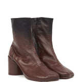 MM6 Maison Margiela Boots Brown TimelessSignature Zip