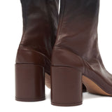 MM6 Maison Margiela Boots Brown TimelessSignature Zip