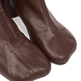 MM6 Maison Margiela Boots Brown TimelessSignature Zip