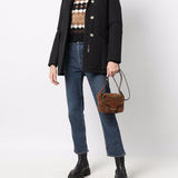 Woolrich Black Parka With Winterized Arctic Raccoon