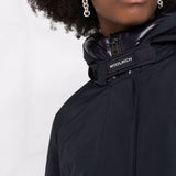 Woolrich Blue Hooded Arctic Insulated Lightweight Parka