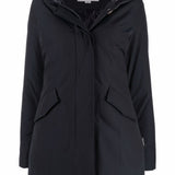Woolrich Blue Hooded Arctic Insulated Lightweight Parka