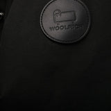 Woolrich Deep Black Textured Boulder Premium Parka