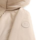 Woolrich Beige Signature Exquisite Faux Fur ParkasCoats