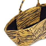 Ganni Tiger-print tote bag