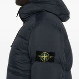 Stone Island Midnight Blue Lightweight Hooded Coats