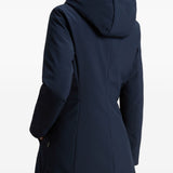 Woolrich Royal Blue Midi Parka Coat