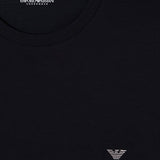 Emporio Armani Signature Black Polo Contemporary Fit
