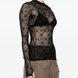 MARINE SERRE Top Black
