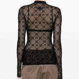 MARINE SERRE Top Black