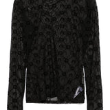 MARINE SERRE Top Black