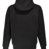 C.P. Company Black Hoodie Kangaroo Pocket LensDetail