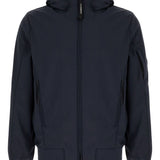 CP Company Ultramarine HoodedNeckline Shell Coat Zipper