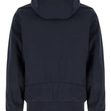 CP Company Ultramarine HoodedNeckline Shell Coat Zipper
