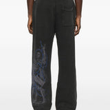Off White Trousers Black