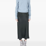 Maison Margiela Blue Puff Sleeve Jumper