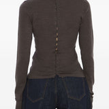 JACQUEMUS T-shirts and Polos Brown