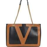Valentino Garavani Valentino Garavani Viva Superstar Medium Nappa Shopping Bag