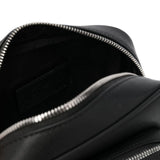 Emporio Armani Logo-plaque leather messenger bag
