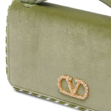 Valentino Garavani Green VLogoSignature Top Handle Bag