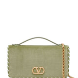Valentino Garavani Green VLogoSignature Top Handle Bag
