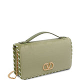 Valentino Garavani Green VLogoSignature Top Handle Bag