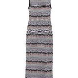 Missoni Black Sleeveless Midi Dress