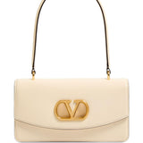 Valentino Garavani Beige Vain Leather Bag