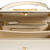 Valentino Garavani Beige Vain Leather Bag