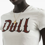 Dolce Gabbana Off White Print Tee