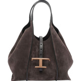 Tod's Brown T-Buckle Fastening Mini Tote Bag