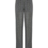 Missoni Grey Sequined Stripes Trousers