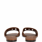 Dolce & Gabbana Sandals Leather Brown