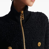 Balmain Tweed bomber jacket